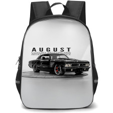 1966 Beaumont Pontiac Backpack School Bag StudentPack - 1966 Beaumont Pontiac Custom Twin Turbo Poster