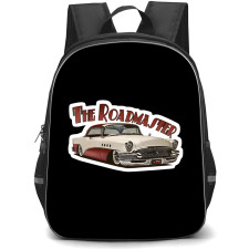 1955 Buick Roadmaster Backpack School Bag StudentPack - 1955 Buick Roadmaster Illustration Art Sticker