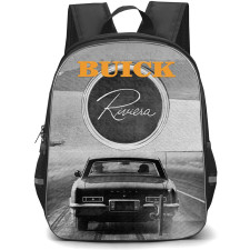 1963 Buick Riviera Backpack School Bag StudentPack - 1963 Buick Riviera Grayscale Poster