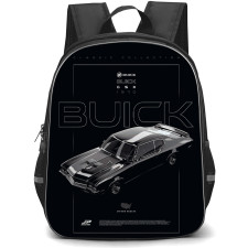 1970 Buick GSX Backpack School Bag StudentPack - 1970 Buick GSX Artwork On Back Background