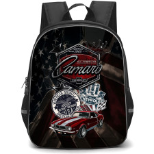 1967 Chevrolet Camaro Backpack School Bag StudentPack - 1967 Camaro Chevrolet Sticker Collage Poster