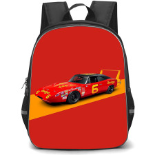 Dodge Charger Backpack School Bag StudentPack - Dodge Charger Daytona No. 6 NASCAR Heritage Racing Poster