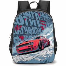 Dodge Challenger Backpack School Bag StudentPack - Dodge Challenger JDM Inspired Urban Wall Art Poster