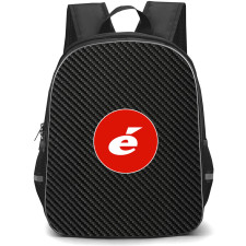 Cervelo Backpack School Bag StudentPack - Cervelo Bike Brand Logo On Carbon Fiber Background