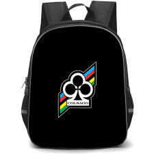 Colnago Backpack School Bag StudentPack - Colnago Bicycle Brand Logo On Stripe Background Sticker