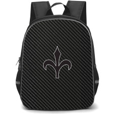 Wilier Triestina Backpack School Bag StudentPack - Wilier Triestina Bike Brand Logo On Carbon Fiber Background