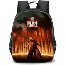 28 Years Later The Bone Temple Backpack School Bag StudentPack - 28 Years Later The Bone Temple Shouting Series Poster
