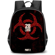 28 Years Later The Bone Temple Backpack School Bag StudentPack - 28 Years Later The Bone Temple Series Logo Part 2 Poster