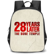28 Years Later The Bone Temple Backpack School Bag StudentPack - 28 Years Later The Bone Temple Series Wordmark Logo Poster