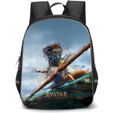 Avatar Backpack School Bag StudentPack - Avatar Fire and Ash Neytiri Shooting Arrow