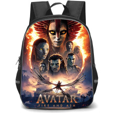 Avatar Backpack School Bag StudentPack - Avatar Fire And Ash 2025 Movie Poster