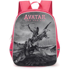 Avatar Backpack School Bag StudentPack - Avatar Fire And Ash Black And White Poster