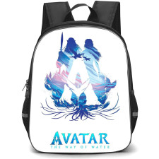 Avatar Backpack StudentPack - Avatar The Way Of Water Illustration On White Background