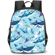 Avatar Backpack StudentPack - Avatar The Way Of Water Pattern Art Poster