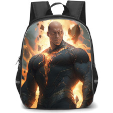 Black Adam Backpack StudentPack - Black Adam DC Comics Supervillain Digital Art