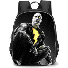 Black Adam Backpack StudentPack - Black Adam Movie Superhero Grayscale Digital Art