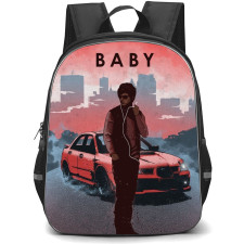 Baby Driver Backpack StudentPack - Baby Driver Impreza WRX Car Legends Poster