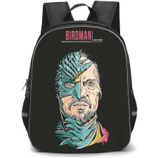 Birdman Backpack StudentPack - Birdman Personalidades Illustration On Black Background