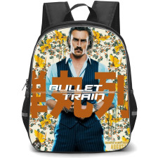 Bullet Train Backpack StudentPack - Bullet Train Aaron Taylor Standing Poster
