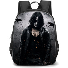 The Crow Eric Draven Backpack StudentPack - Eric Draven Standing Ash Background