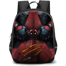 Deadpool Backpack StudentPack - Deadpool Buckling Up For Chaos Poster