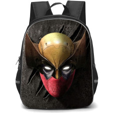 Deadpool Backpack StudentPack - Deadpool And Wolverine A Chaotic Team Up Poster