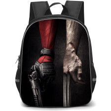 Deadpool Backpack StudentPack - Deadpool And Wolverine Arm Poster