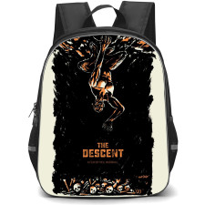 The Descent Backpack StudentPack - Black And White Poster