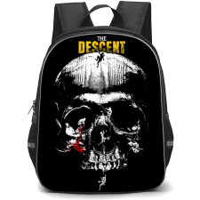 The Descent Backpack StudentPack - Skull Grayscale Poster