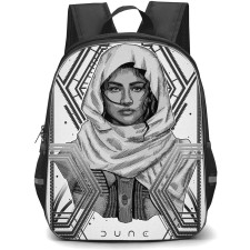Dune Backpack StudentPack - Dune Character Sketches And Doodles Grayscale