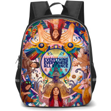 Everything Everywhere All At Once Backpack StudentPack - Everything Everywhere All At Once 2022 Movie Illustration Art