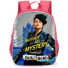 Enola Holmes Eudoria Holmes Backpack School Bag StudentPack - Eudoria Holmes Elegant Mystery Character Poster