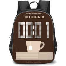 The Equalizer Backpack StudentPack - The Equalizer Movie Minimalist Poster