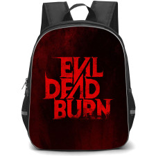 Evil Dead Burn Backpack School Bag StudentPack - Evil Dead Burn Minimalist Red Logo Poster