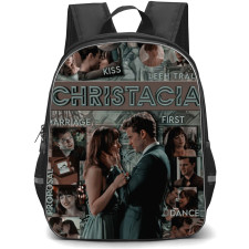 Fifty Shades Of Grey Backpack StudentPack - Fifty Shades Of Grey Christian And Anna First Meeting Poster