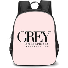Fifty Shades Of Grey Backpack StudentPack - Fifty Shades Of Grey Enterprises Holdings Logo On Pink Background