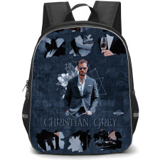 Fifty Shades Of Grey Backpack StudentPack - Fifty Shades Of Grey Christian Grey Standing On Graphic Art Poster