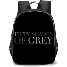 Fifty Shades Of Grey Backpack StudentPack - Fifty Shades Of Grey Logo On Black Background