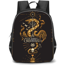 Fantastic Beast Backpack StudentPack - Fantastic Beast The Crimes of Grindelwald Minimalist Art