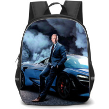 Fast and Furious Backpack StudentPack - Fast and Furious Hobbs & Shaw Jason Sitting On McLaren