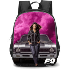 Fast and Furious Backpack StudentPack - Fast and Furious Jordana Brewster Sitting On Car Poster