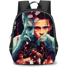 Fight Club Backpack StudentPack - Fight Club Movie Classic Illustration Art Poster