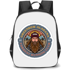 Forrest Gump Backpack StudentPack - Forrest Gump Forest Running Club Sticker