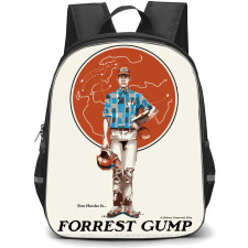 Forrest Gump Backpack StudentPack - Forrest Gump Retro Illustration Art