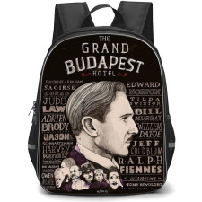 The Grand Budapest Hotel Backpack StudentPack - The Grand Budapest Hotel Retro Poster