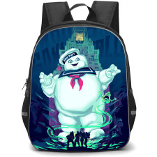 GhostBuster Backpack StudentPack - GhostBuster Stay Puft Marshmallow Man Poster