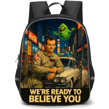 Ghostbusters Backpack StudentPack - Ghostbusters We Are Ready To Believe You Poster