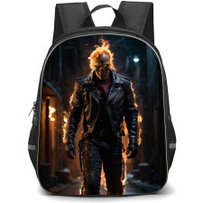 Ghost Rider Backpack StudentPack - Ghost Rider Walking On A Dark Street Poster