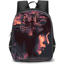 Ghost In The Shell Backpack StudentPack - Ghost In The Shell Unofficial Poster Posse