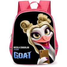 Goat Olivia Backpack School Bag StudentPack - Olivia Portrait On Dark Background
